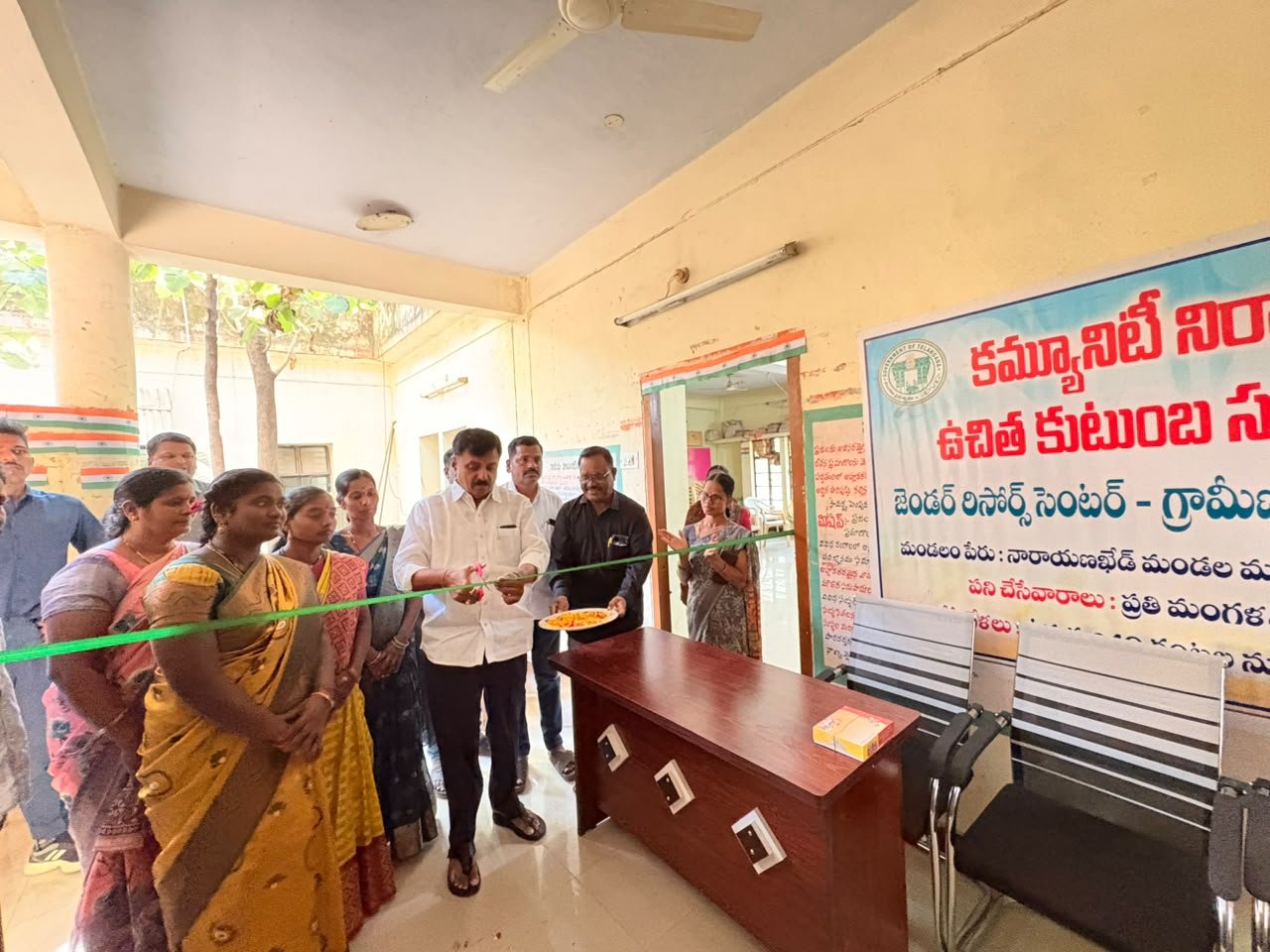Narayankhed MLA inaugurates ‘Free Family Counseling Center & Gender Resource Center’