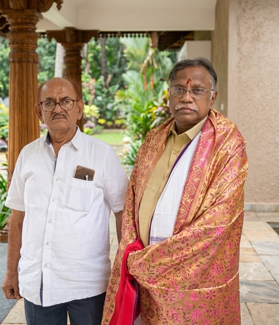 Felicitation of V.V.S.A. Prasad, Chief Executive of the Heavy Water Board Felicitation of V.V.S.A. Prasad, Chief Executive of the Heavy Water Board
